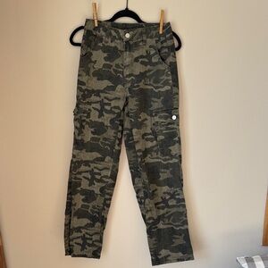 SHEIN Women's Camouflage Cargo Jeans